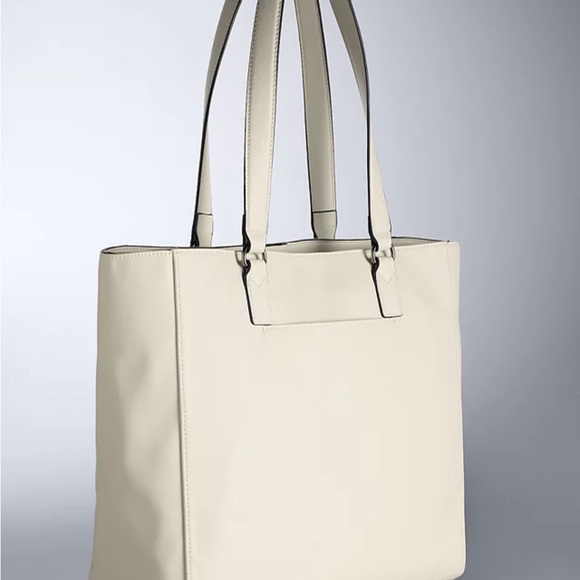 NWT Simply Vera Vera Wang Lavey Raddix Tote Bag - Picture 2 of 5